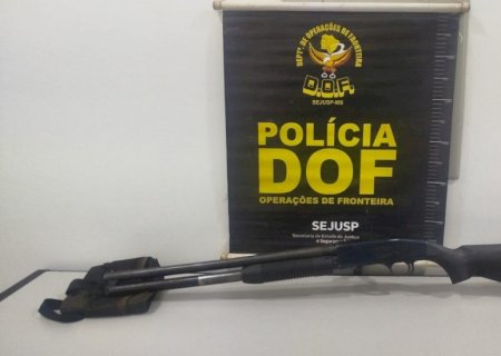 Homem é preso pelo DOF com arma de fogo