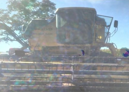 Trabalhador morre prensado por plataforma de colheitadeira