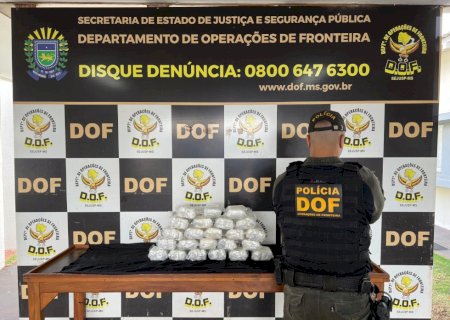 DOF apreende drogas em tanque de combustível de veículo