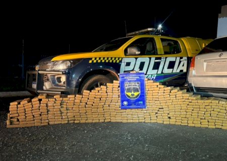 PMR prende homem com mais de meia tonelada de droga