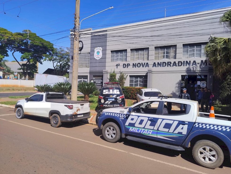 Ação conjunta entre a Polícia Militar e Polícia Civil resulta na recuperação de veículo furtado em Nova Andradina