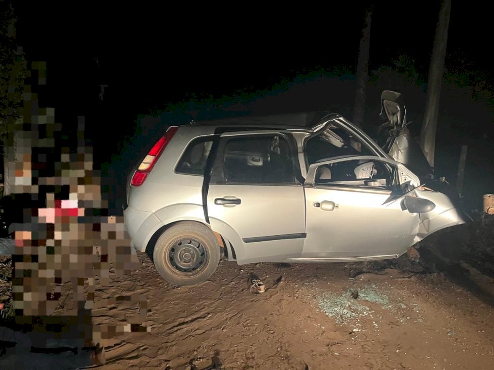 Tragédia - Acidente em estrada vicinal mata duas crianças e deixa outras cinco em estado grave