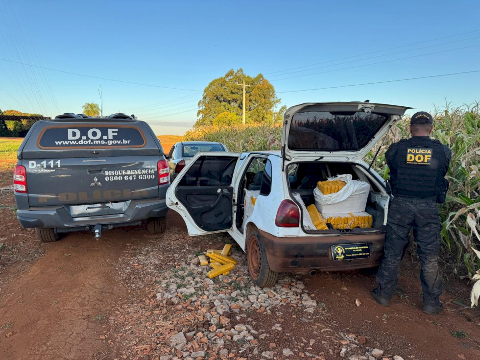 Foragido é recapturado pelo DOF com mais de 300 quilos de drogas