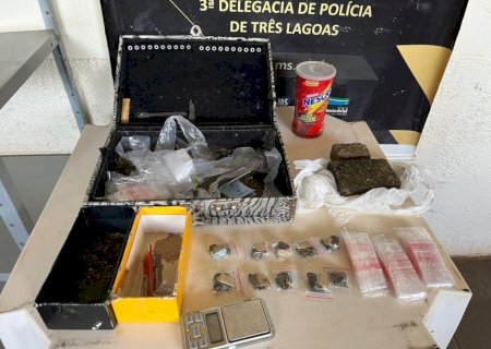 'Perninha' é preso por tráfico de drogas em operação da Polícia Civil no Condomínio Bem-Te-Vi
