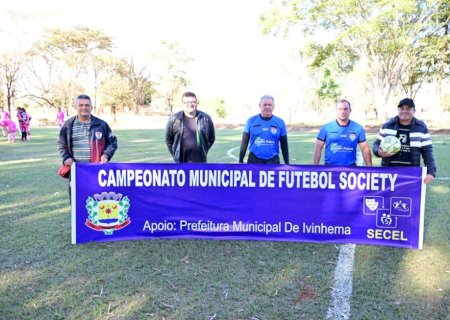 Ivinhema: Sábado Teve Início o Campeonato Municipal De Futebol Society