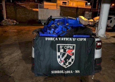 Força Tática apreende carga de maconha avaliada em R$ 4 milhões