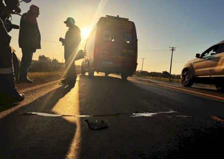Homem é atingido por veículo na rodovia MS-276, em Batayporã