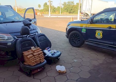 PRF apreende 26 Kg de drogas e medicamentos em Bataguassu