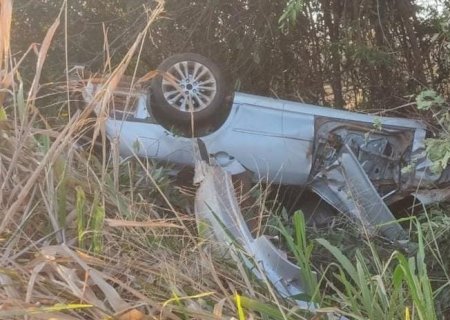 Acidente entre Batayporã – Anaurilândia deixa duas pessoas feridas na MS-276