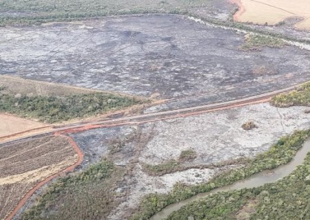 Trio é preso por furto de ferragens e incêndio ambiental em fazenda