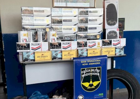 PMR apreende mercadorias do Paraguai na MS -276