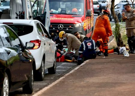 Homem morre após cair de pontilhão