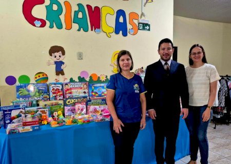 Ivinhema - Ministério Público entrega materiais referente projeto apresentado pela APAE