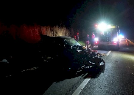 Nova Andradina - Colisão entre dois veículos deixa uma vítima em óbito na BR -267