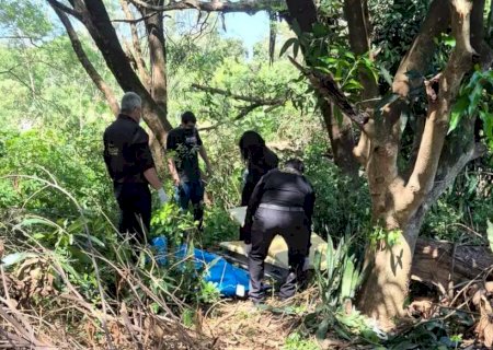 Homem que estava desaparecido corpo foi encontrado, ele foi morto a pauladas e encontrado enterrado às margens de córrego