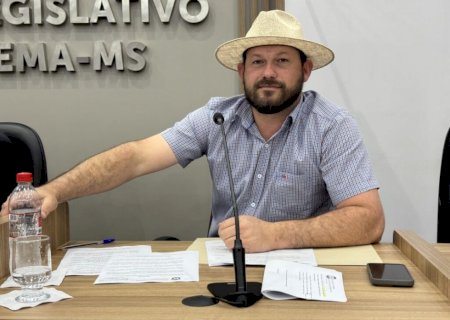 Eder Chicó solicita recapeamento da rodovia MS-141, ponto de ônibus na Gleba nova e incremento de tapioca de mandioca na cesta básica estadual