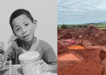Criança morre afogada ao cair em buraco durante chuva em cidade no MS