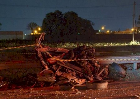 Noite chuvosa termina em tragédia no anel viário da BR-262