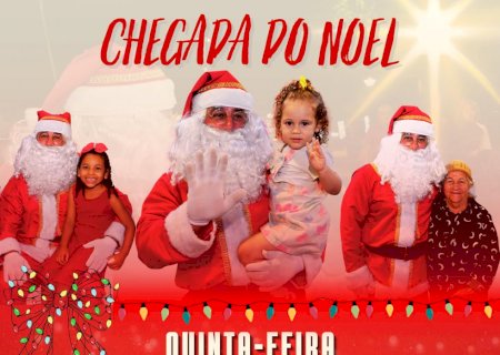 Chegada do papai Noel será dia 11 de dezembro em Ivinhema