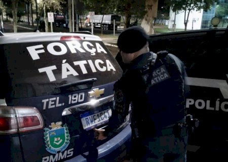 Força Tática da Polícia Militar prende foragido da Justiça no centro de Nova Andradina