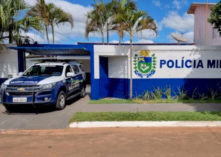 Taquarussu - Homem é agredido com barra de ferro