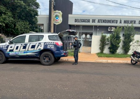 Polícia Militar atende ocorrência de violência doméstica e encaminha autor à Delegacia da Mulher em Nova Andradina