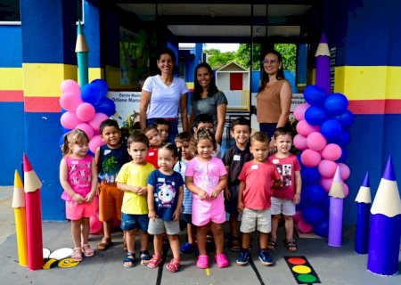 Secretaria de educação celebra voltas as aulas em Ivinhema