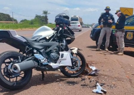 Motociclista atingido por caminhonete na BR - 463 morre no HV