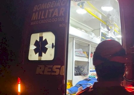 Acidente com motocicleta deixa duas mulheres feridas,  em Nova Andradina