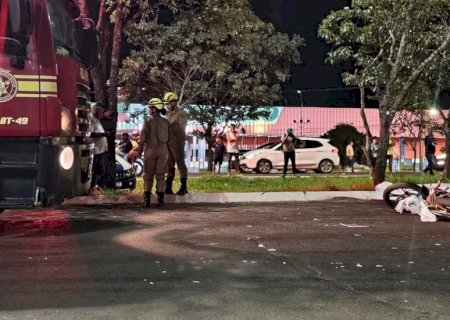 Idosa morre após ser atropelada por moto