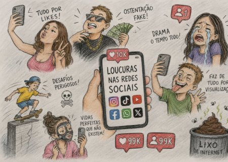 Entre Curtidas e Carências: A realidade dos desorientados nas redes sociais