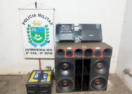 Ivinhema: Polícia Militar atende ocorrência de pertubação de sossego