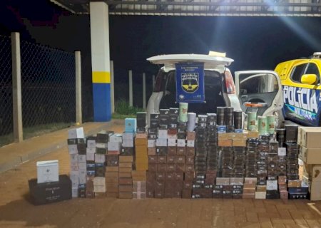 PMR apreende mercadorias de origem estrangeira em duas ocorrências na MS - 162