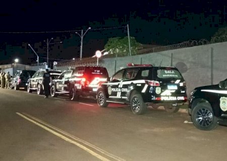 Operação mobiliza mais de 20 equipes e helicópteros contra o crime organizado em Dourados