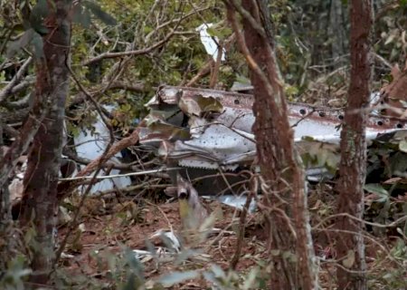 Avião perde altitude após decolagem, cai e deixa duas vítimas fatais em Campo Grande