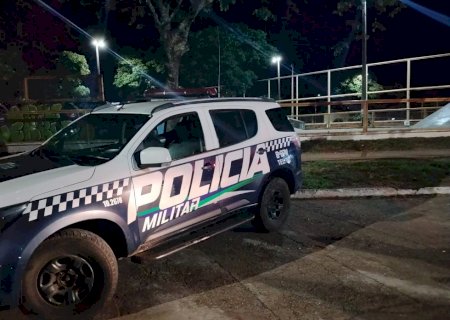 Homem é detido e encaminhado para delegacia após invasão de domicilio na cidade de Nova Andradina